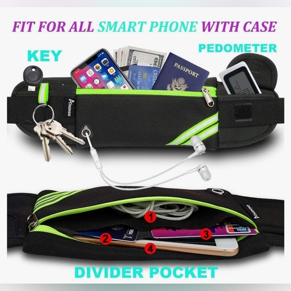 Aikendo Running Belt Bag - Picture 7 of 10